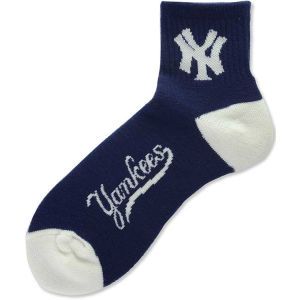 New York Yankees For Bare Feet Ankle TC 501 Socks