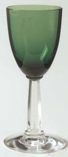 Tiffin Franciscan Killarney (Stem #17450) Cordial Glass   Stem #17450, Green  Bo