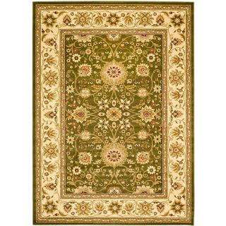 Lyndhurst Collection Majestic Sage/ Ivory Rug (6 X 9) (GreenPattern: OrientalStyle: TraditionalMeasures 0.375 inch thickTip: We recommend the use of a non skid pad to keep the rug in place on smooth surfaces.All rug sizes are approximate. Due to the diffe