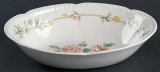 Johnson Brothers Garden Party 9 Oval Vegetable Bowl, Fine China Dinnerware   Pi