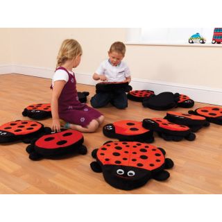 Kalokids Back to Nature Ladybug Counting Story Cushion Multicolor   FC0016