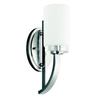 Kichler 45018CH Soft Contemporary/Casual Lifestyle Wall Sconce 1 Light Fixture Chrome