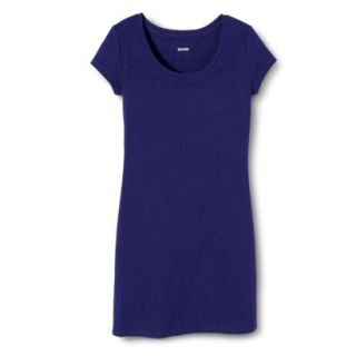 Mossimo Supply Co. Juniors T Shirt Dress   Dark Purple XL(15 17)