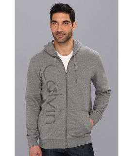 Calvin Klein Jeans Calvin Slub Hoodie Mens Sweatshirt (Gray)