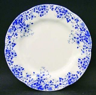 Royal Albert Dainty Blue Bread & Butter Plate, Fine China Dinnerware   Blue Flow