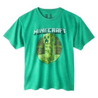 Minecraft Boys Graphic Tee   Green L