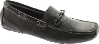 Mens Clarks Circuit Pic   Black Tumbled Leather Driving Shoes