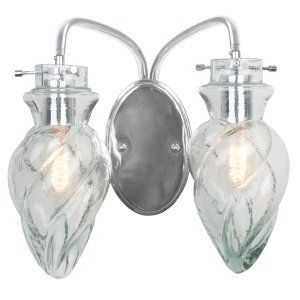 Varaluz VRZ 215B02CH Vintage 2 Light  Vanity