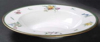 Lenox China Provence Green Rim Soup Bowl, Fine China Dinnerware   Classics Colle