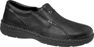Mens Drew Max   Black Tumbled Leather Orthotic Shoes
