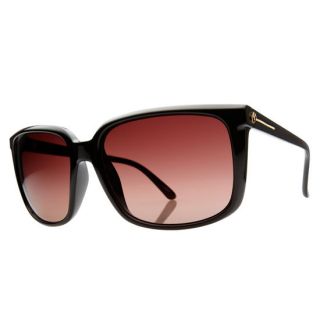 Venice Sunglasses Gloss Black Brown Gradient One Size For Women 9314059
