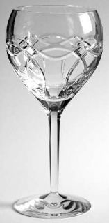 Waterford Clannad Water Goblet   Clear,Cut Arches,Smooth Stem,No Trim