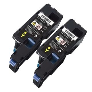 Dell C1660 (332 0402, Xy7n4) Yellow Compatible Toner Cartridges (pack Of 2) (YellowPrint yield: 1,000 pages at 5 percent coverageNon refillableModel: NL 2x Dell C1660 YellowPack of: 2We cannot accept returns on this product. )