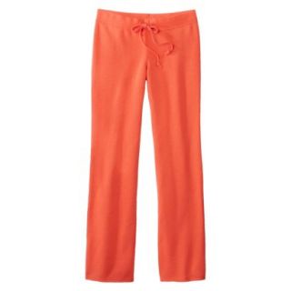Mossimo Supply Co. Juniors Fleece Pant   Cabana Orange M(7 9)