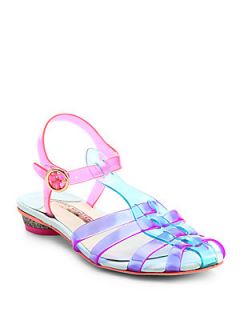 Sophia Webster Violleta Jelly T Strap Sandals  
