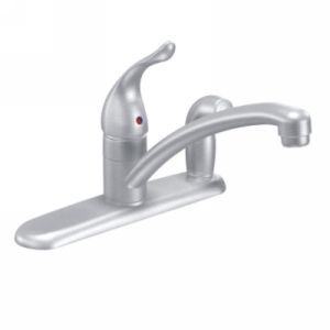 Moen 7434BC Chateau Chateau Single Handle Kitchen Faucet w/Side Spray