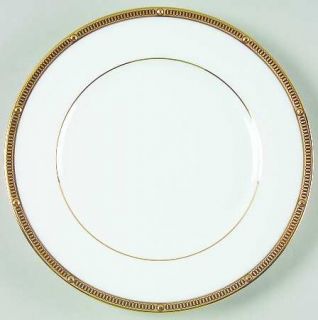 Noritake Rochelle Gold Bread & Butter Plate, Fine China Dinnerware   Renaissance