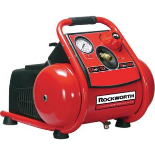 Rockworth Reconditioned Electric Air Compressor   1.5 HP, 115 Volt, 3 Gallon,