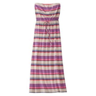 Mossimo Supply Co. Juniors Strapless Maxi Dress   Striped XXL(19)