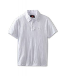 Quiksilver Kids Grab Bag 3 S/S Polo Boys Short Sleeve Pullover (White)