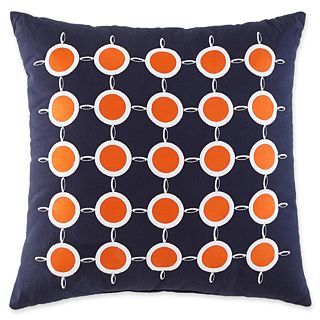 JCP Home Collection JCPenney Home Large Dot 20 Square Decorative Pillow, Orange