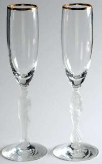 Lenox Wedding Promises Gold Set of 2 Fluted Champagne (SFL1 & SFL2)   Toasting F