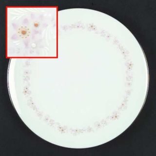 Noritake Wimbledon Dinner Plate, Fine China Dinnerware   Inner Floral Ring, Rais