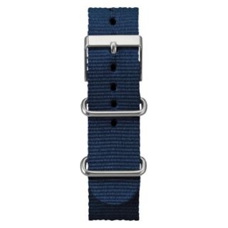 Timex Weekender Solid Canvas Replacement Strap   Navy
