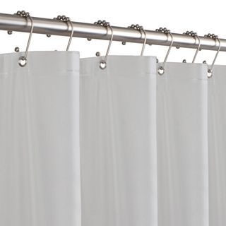 Maytex 8 Gauge Peva Shower Curtain Liner, Frosty