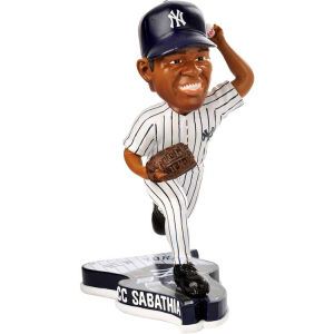 New York Yankees CC Sabathia Forever Collectibles Pennant Base Bobble
