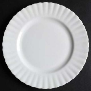 Royal Albert Reverie Salad Plate, Fine China Dinnerware   All White           Mo