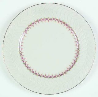Haviland Ashley (Greylock Shape) Dinner Plate, Fine China Dinnerware   New York,
