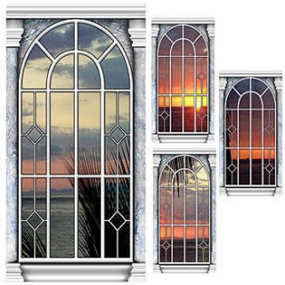 Sea Window Panel Standee Set
