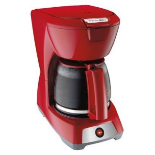 Proctor Silex 12 Cup Coffeemaker   Red