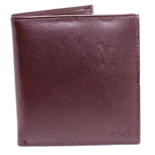 Kozmic Brown Leather Bi fold Wallet