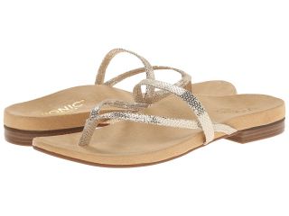 VIONIC with Orthaheel Technology Santiago Womens Sandals (Gold)