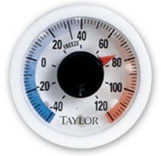Taylor Window Wall Thermometer w/ Adhesive Mount,  40 to 120F