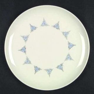 Taylor, Smith & T (TS&T) Rhapsody Dinner Plate, Fine China Dinnerware   Blue Flo