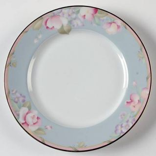 Mikasa Braemar Gray Salad Plate, Fine China Dinnerware   Fine China,Gray Band,Pi