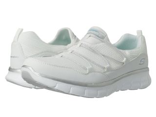 SKECHERS Synergy   Loving Life Womens Slip on Shoes (White)