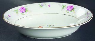 Royal Jackson Lord Patterson Smooth Edge 10 Oval Vegetable Bowl, Fine China Din