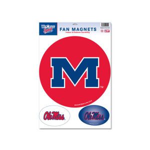 Mississippi Rebels Wincraft Fan Magnets