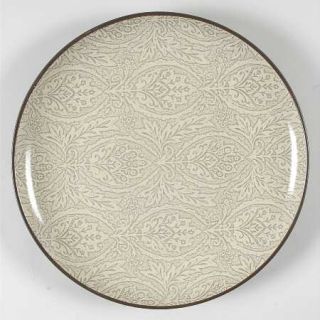 222 Fifth (PTS) Chandi Sage 11 Round Platter/Chop Plate, Fine China Dinnerware