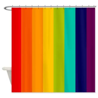  Rainbow Spectrum Shower Curtain  Use code FREECART at Checkout