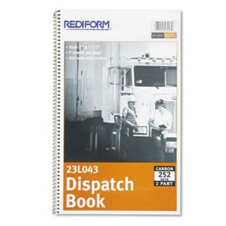 Rediform Drivers Dispatch Log Book