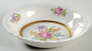 Royal Jackson Victorian Fruit/Dessert (Sauce) Bowl, Fine China Dinnerware   Flor