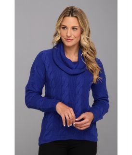 Calvin Klein Cable Sweater Womens Sweater (Blue)