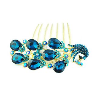 Elegant Color Alloy Hair Combs For Women(1 Pc)