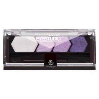 Maybelline Eye Studio Color Plush Silk Eyeshadow Quad   Purple Icon   0.09 oz