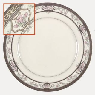 Mikasa Merrick Dinner Plate, Fine China Dinnerware   Fine Ivory,Gold Encrusted,